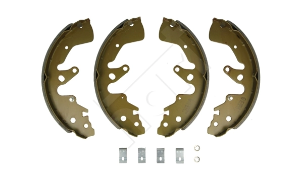 BD0126 AMP/Paradowscy Колодки гальмівні задні, барабанні
