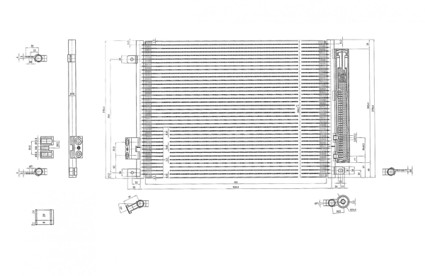 Конденсатор кондиціонера Kale 345360 ціна, від 81.64 USD