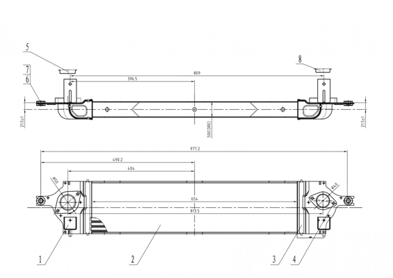Купити Інтеркулер Renault Koleos  HY0