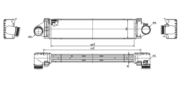 Інтеркулер HMP8V619L440AC Hmpx
