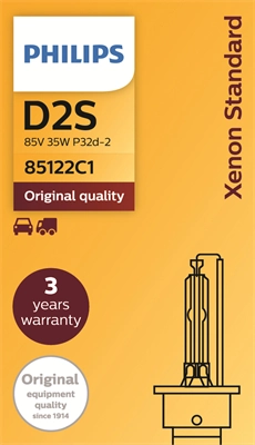 85122C1 Philips Лампочка ксеноновая