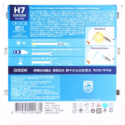 Лампочка галогенна Philips 12972DVS2 ціна, від 2.49 USD