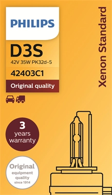 42403C1 Philips Лампочка ксеноновая