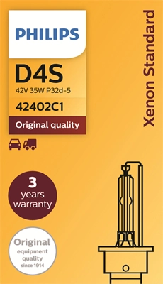 42402C1 Philips Лампочка ксеноновая