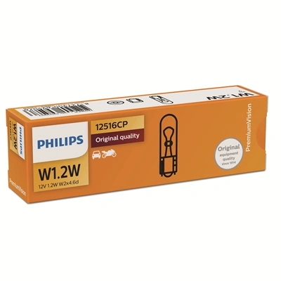 Лампочка щитка / панелі приладів Philips 12516CP ціна, від 0.35 USD