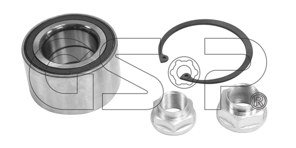 Комплект підшипник маточини передньої Koyo DAC4378W1CS57 ціна, від 25.17 USD