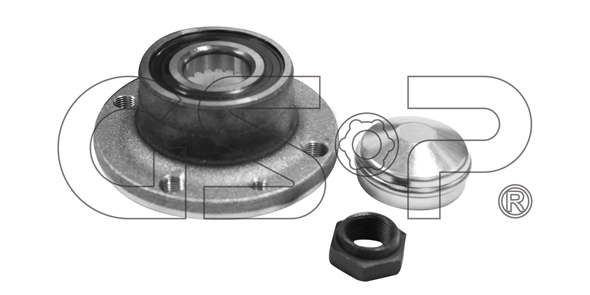 Маточина заднього колеса SKF BAF0040B