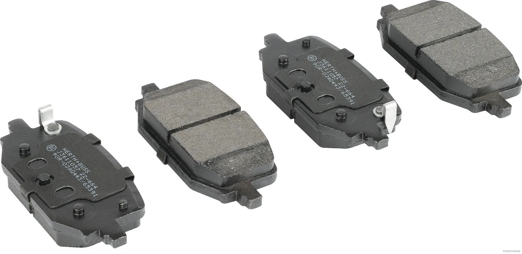 Задні гальмівні колодки ABE C2R020ABE ціна, від 32.38 USD