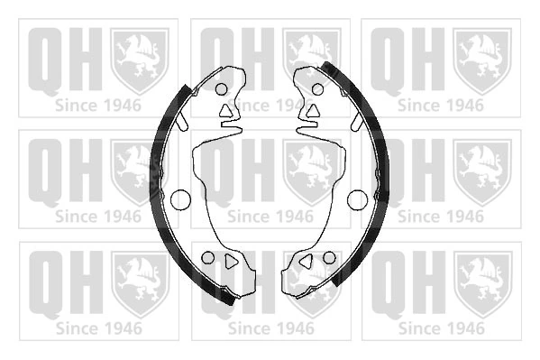 Колодки гальмові задні, барабанні Peugeot/Citroen 424199 ціна, від 3.52 USD