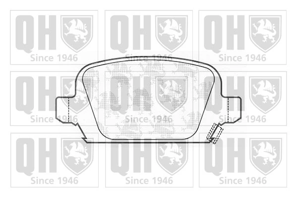 Задні гальмівні колодки General Motors 1605120 ціна, від 13.57 USD