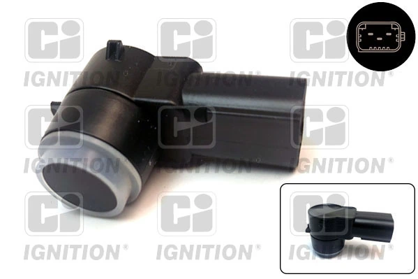 Датчик сигналізації паркування (парктронік), задній TQ42077 Tqparts