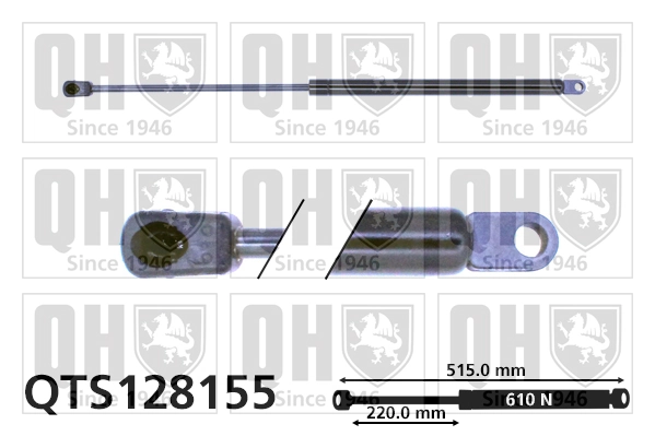 Купити Амортизатор багажника Volkswagen Transporter T3 24, 25, 251