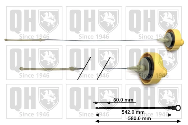 Щуп-індикатор рівня масла в двигуні AND 14115070 ціна, від 13.29 USD