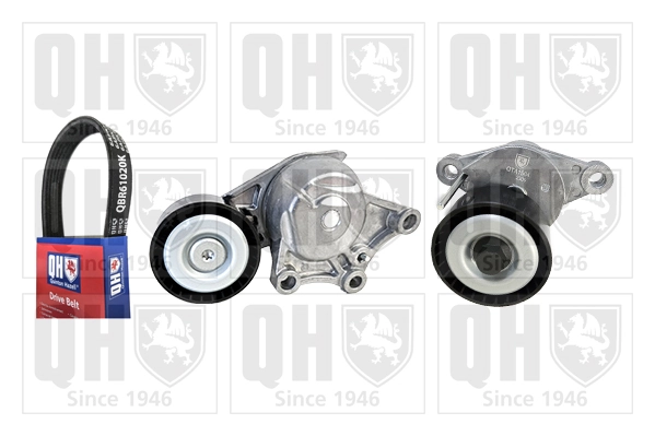 Ремінь приводний, агрегатів, комплект Gates K016PK1020 ціна, від 99.24 USD