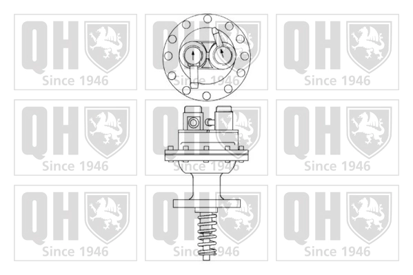 QFP70 QUINTON HAZELL Паливний насос, механічний