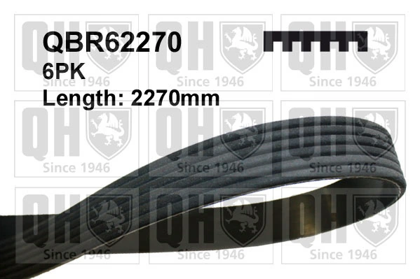 6PK2270 Bectep Поліклиновий ремінь