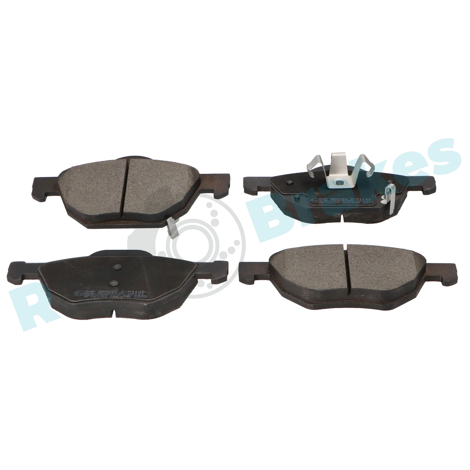 RP1149 RAP Brakes Передні гальмівні колодки