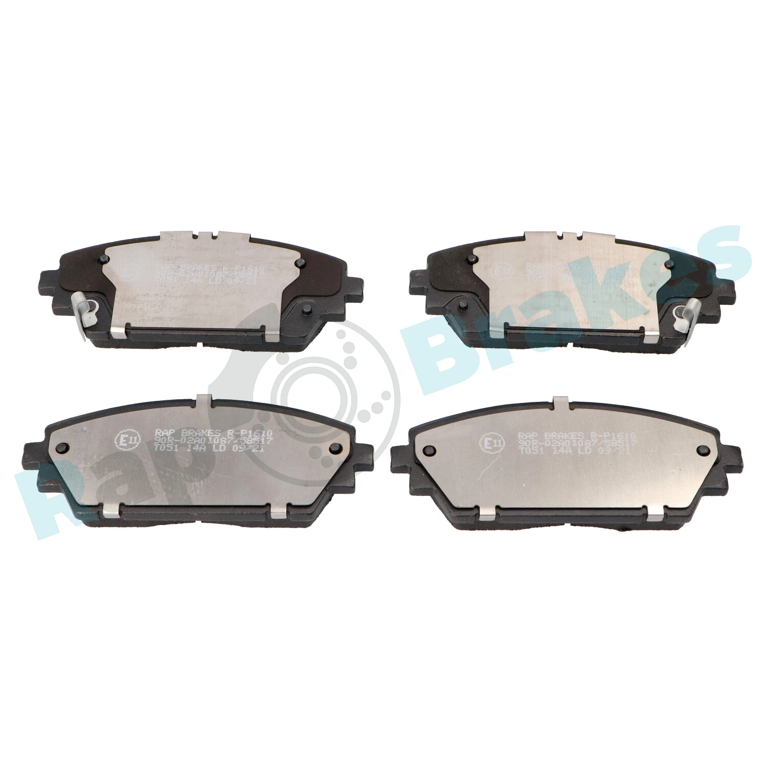 Передні тормозні колодки BCYA3328ZB Mazda