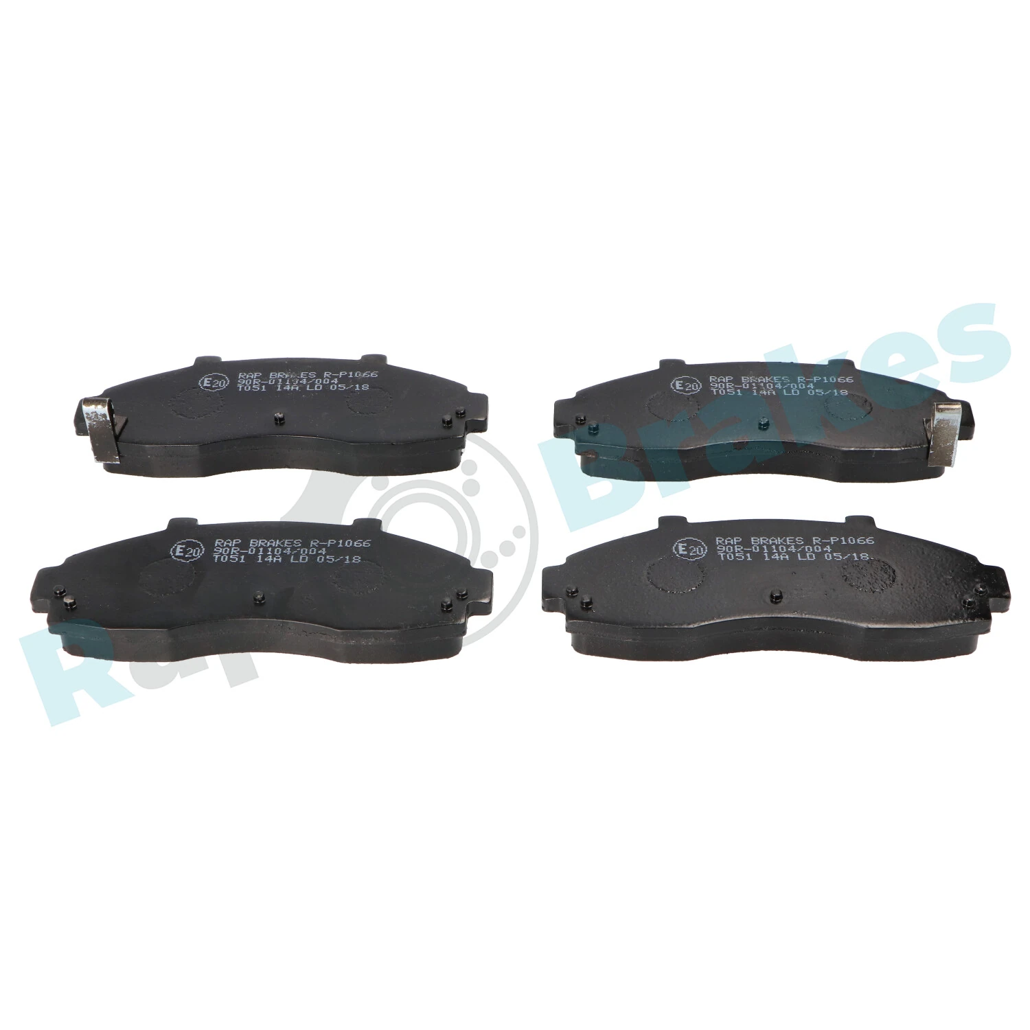 Передні тормозні колодки BF0610 AMP/Paradowscy