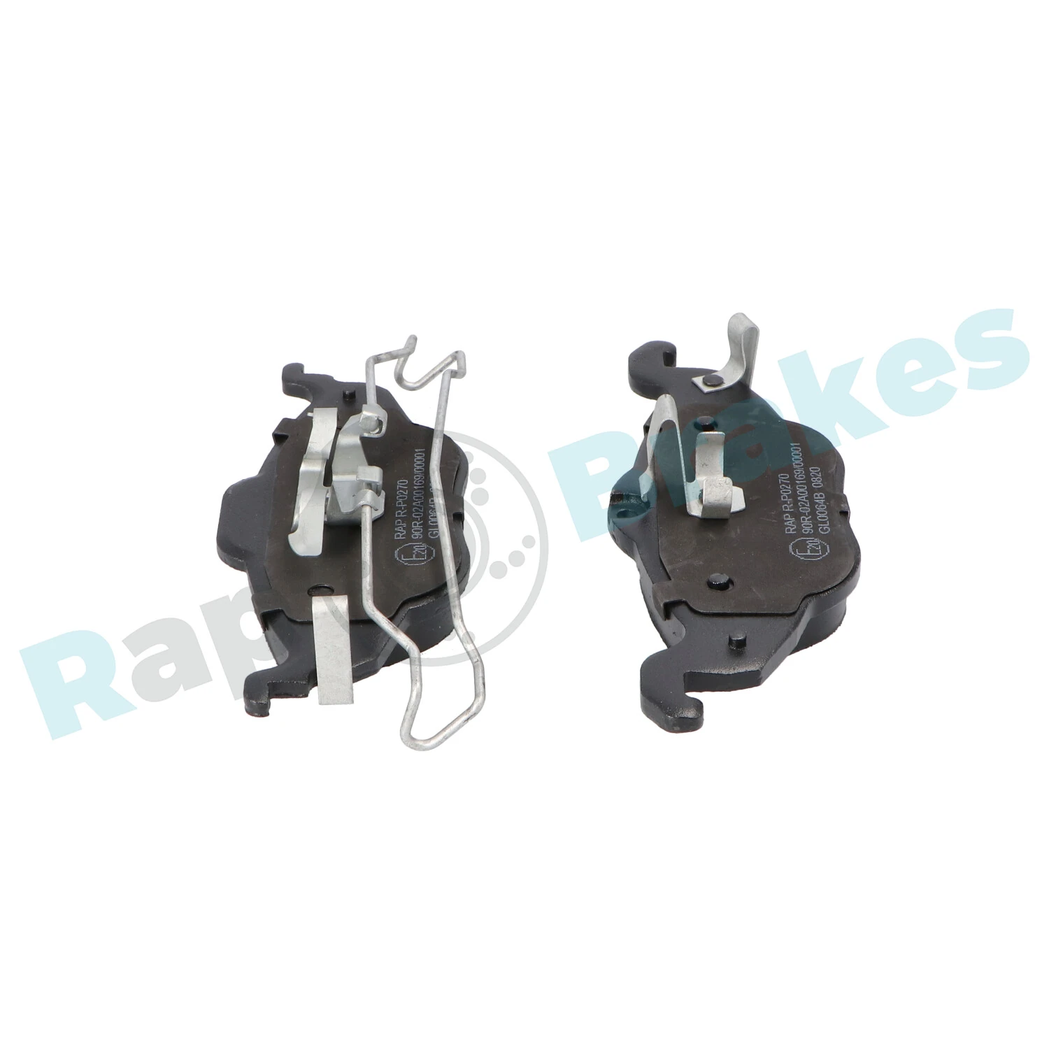 Купити RP0270 RAP Brakes Колодки гальмівні передні, дискові
