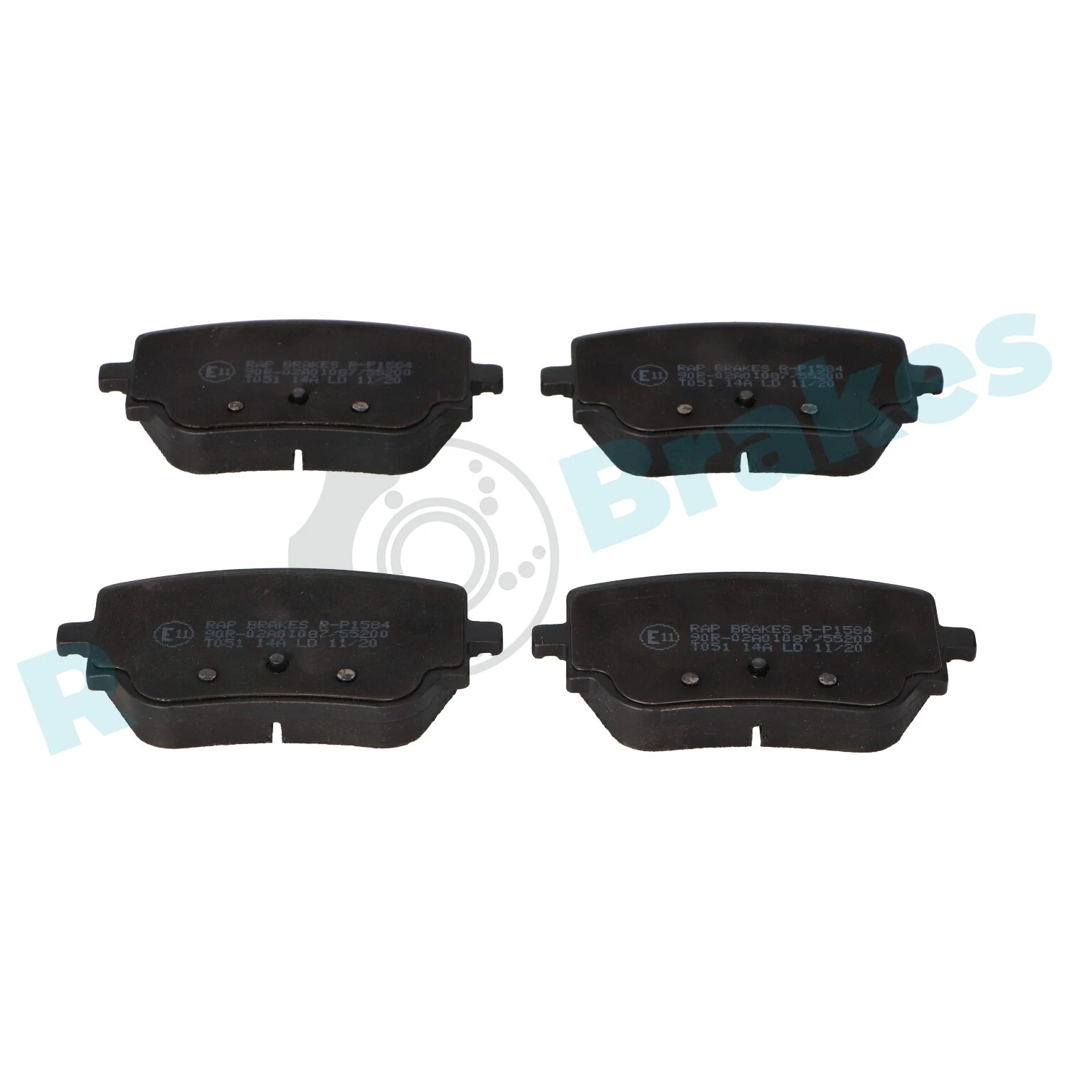 Задні гальмівні колодки Mercedes A0004205703 ціна, від 32.44 USD