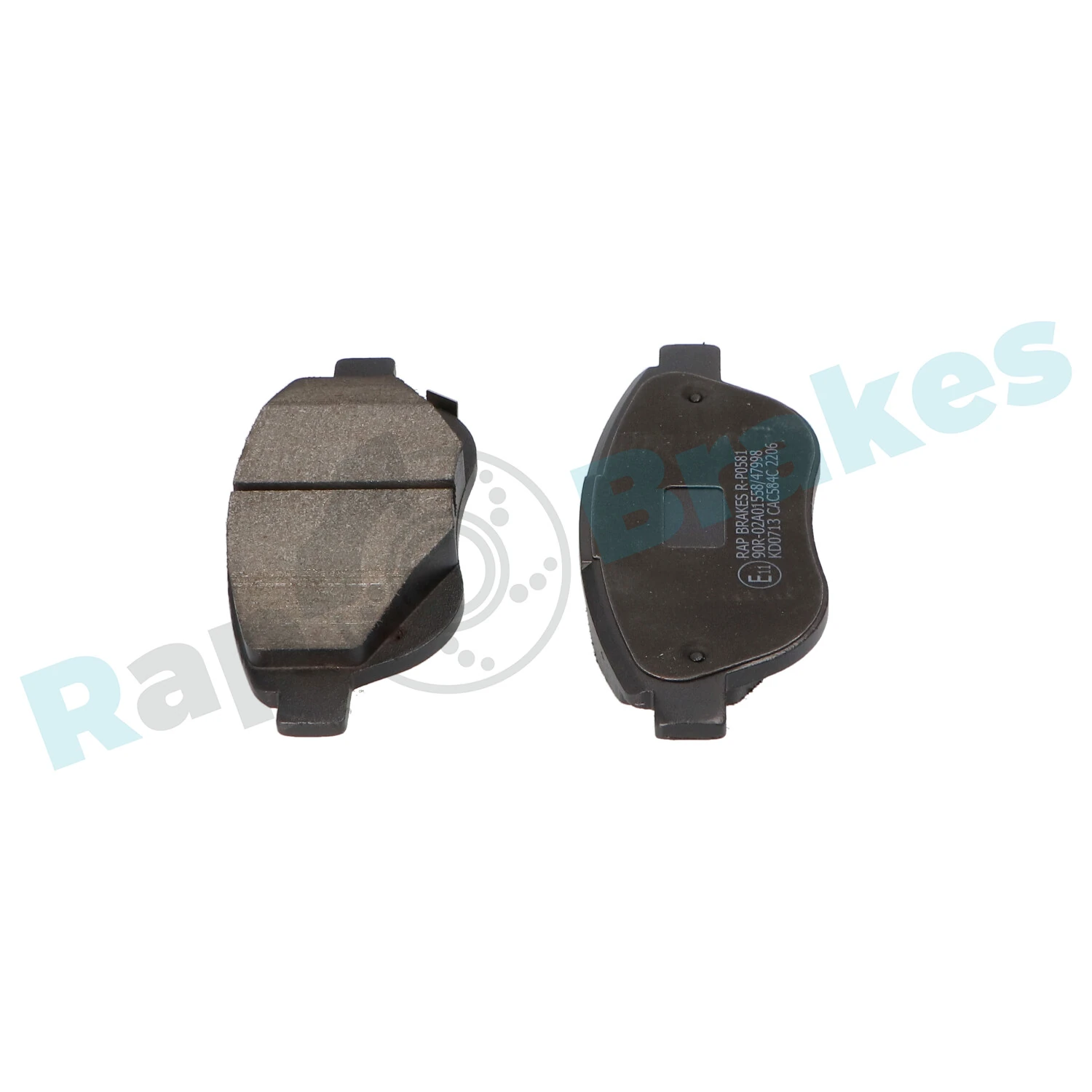 Передні тормозні колодки RP0581 RAP Brakes