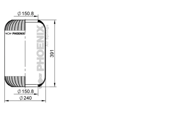 Пневмоподушка/Пневморессора моста Renault (RVI) 5001829866 ціна, від 28.95 USD