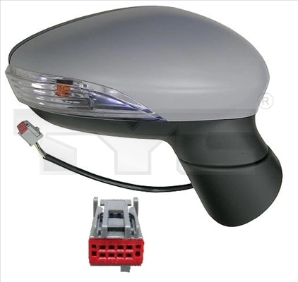 Ліве бічне дзеркало Polcar 3238512E ціна, від 59.62 USD