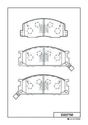 Купити 0449128111 Toyota Колодки гальмівні передні, дискові