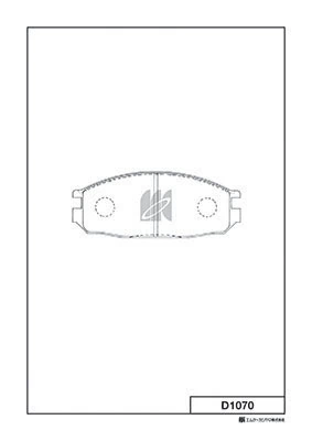 Тормозні колодки Mintye MP215J