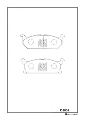 T2117004LD Toko cars Передні гальмівні колодки
