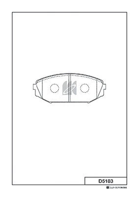 Передні тормозні колодки 45022S0X030 Honda