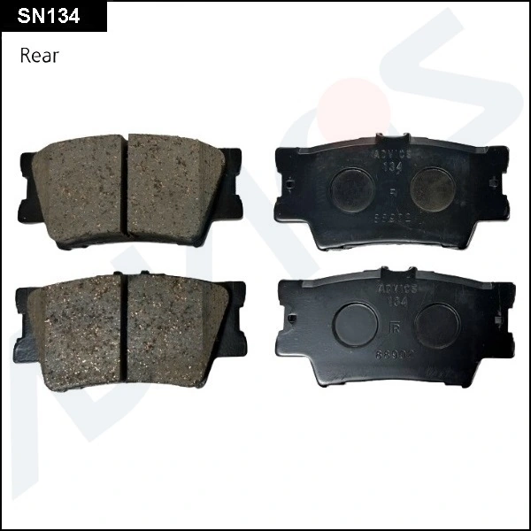 SN134 Advics Колодки гальмівні задні, дискові