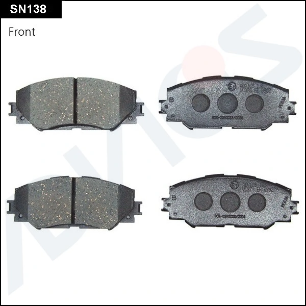 SN138 Advics Передні гальмівні колодки