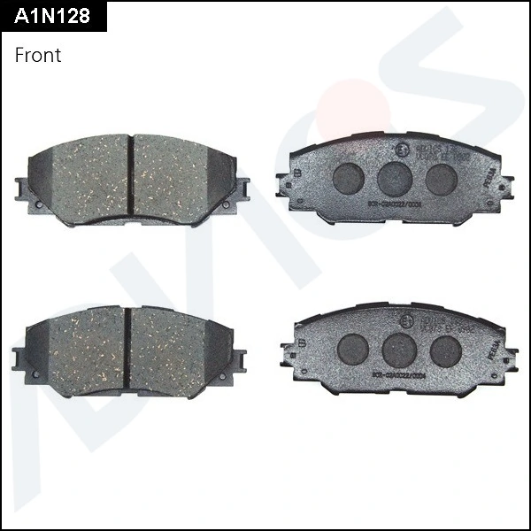 A1N128 Advics Передні гальмівні колодки