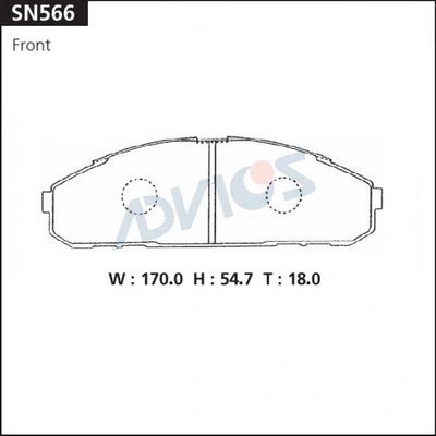 Гальмівні колодки Mintye MP391J ціна, від 12.65 USD