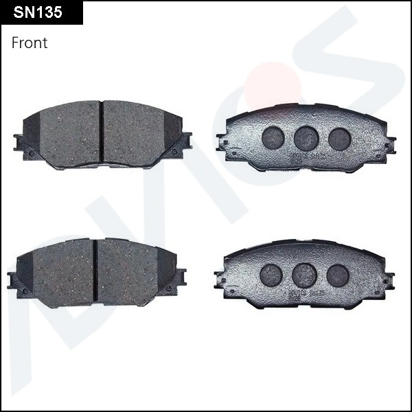 SN135 Advics Передні гальмівні колодки