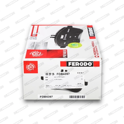 FDB4397 Ferodo Передні гальмівні колодки