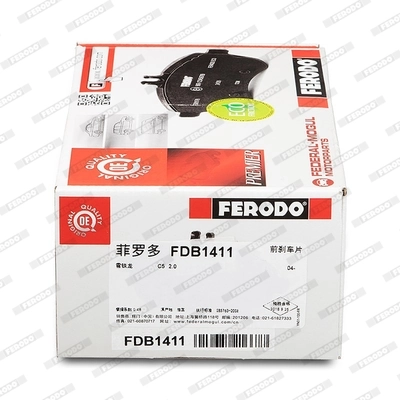 FDB1411 Ferodo Передні гальмівні колодки