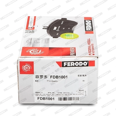 FDB1001 Ferodo Передні гальмівні колодки