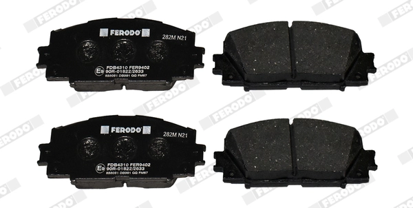 Гальмівні колодки Ferodo FDB4310 ціна, від 24.56 USD