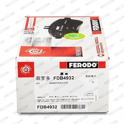 FDB4932 Ferodo Передні гальмівні колодки