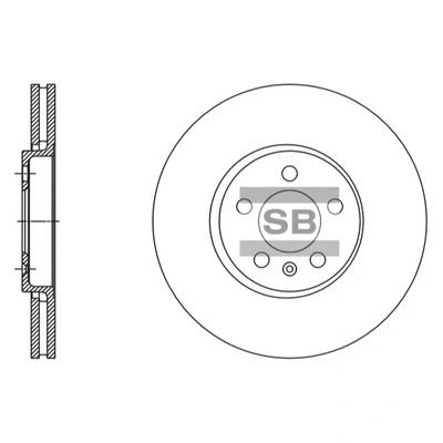 Диск переднього гальма BRP BD6041 ціна, від 36.37 USD