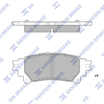 Купити 231391 Power Stop Задні колодки