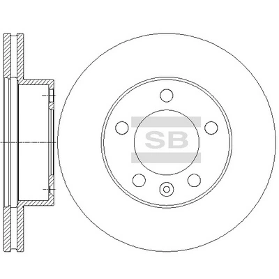 GP8200688880 GP Гальмо дискове переднє