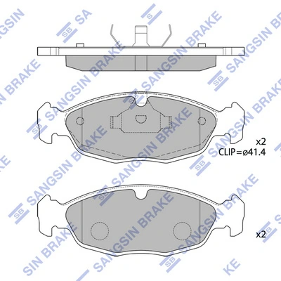 Гальмівні колодки Maxgear 6351 ціна, від 12.92 USD