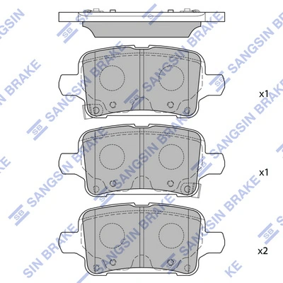 Задні гальмівні колодки Power Stop 161915 ціна, від 47.34 USD
