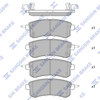 Задні гальмівні колодки Power Stop 361510 ціна, від 28.85 USD