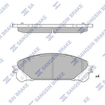 Купити Z171324 Power Stop Колодки гальмівні передні, дискові