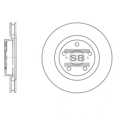 Купити Гальмівні диски передні Toyota RAV4 III A3